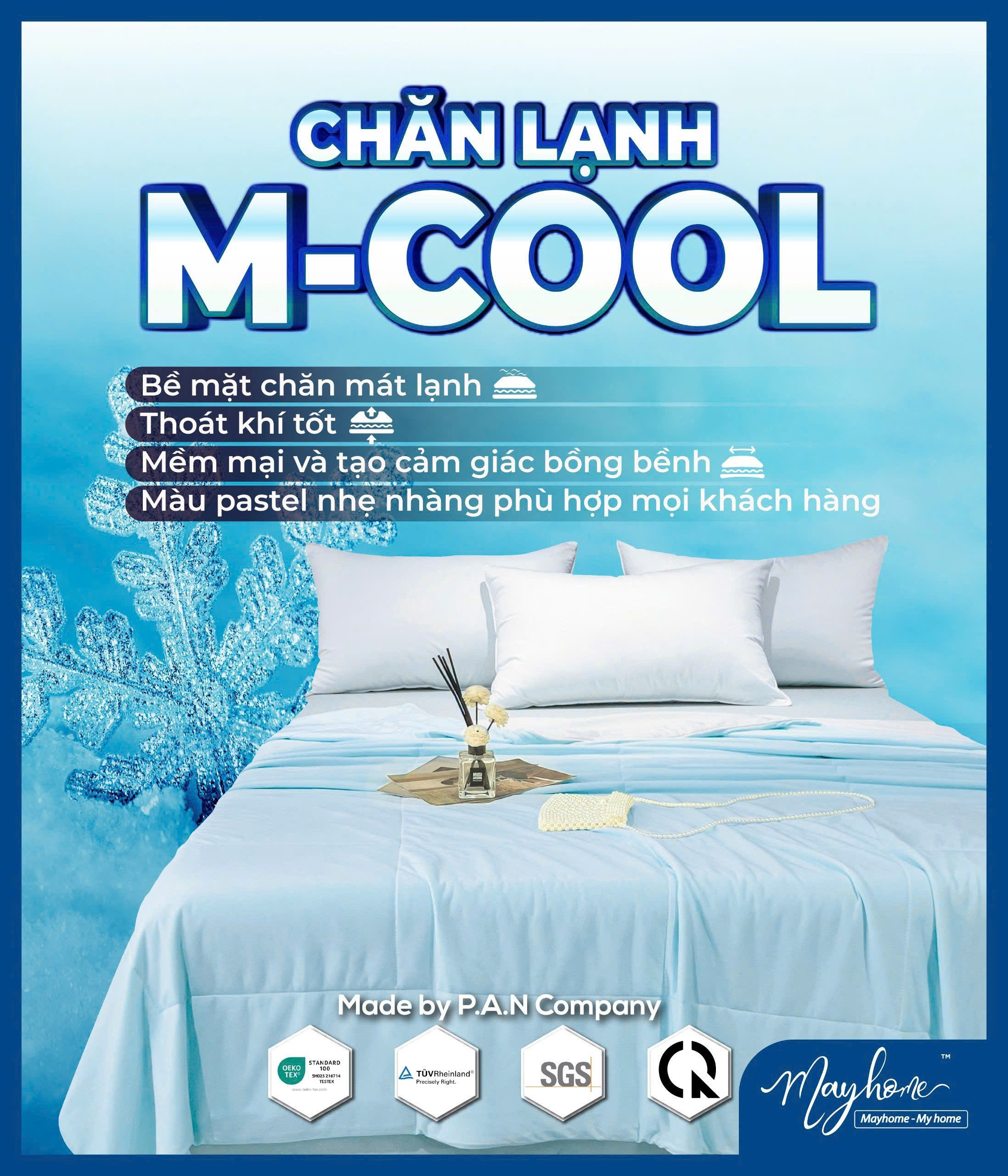 Giấc ngủ mát lạnh, trọn vẹn mùa hè với M-Cool MayHome – Bạn đã thử chưa?