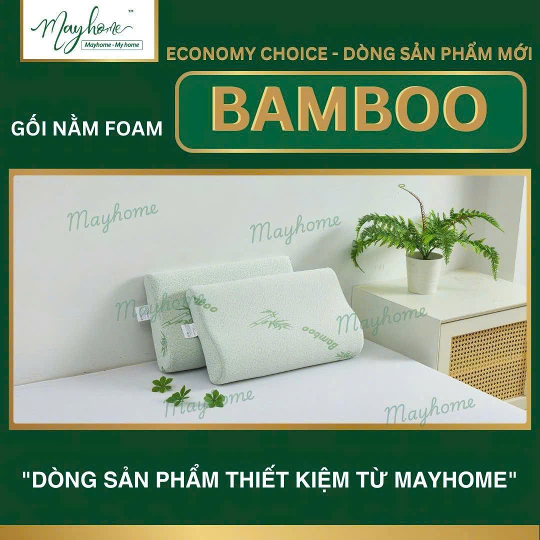 ✨ GỐI NẰM FOAM BAMBOO CHỈ 99K – MUA NGAY TIẾT KIỆM NGAY 199K! ✨