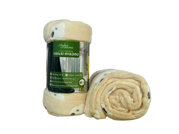 CHĂN NHUNG KANSAI OHAYOU MAYHOME  03 - 180*200cm (1310 - 03)