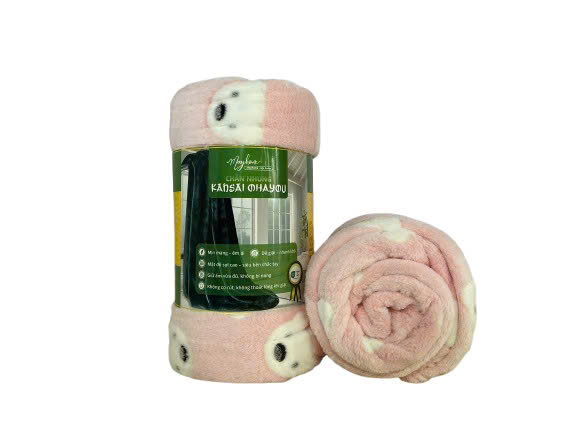 CHĂN NHUNG KANSAI OHAYOU MAYHOME  02 - 180*200cm (1309 - 02)