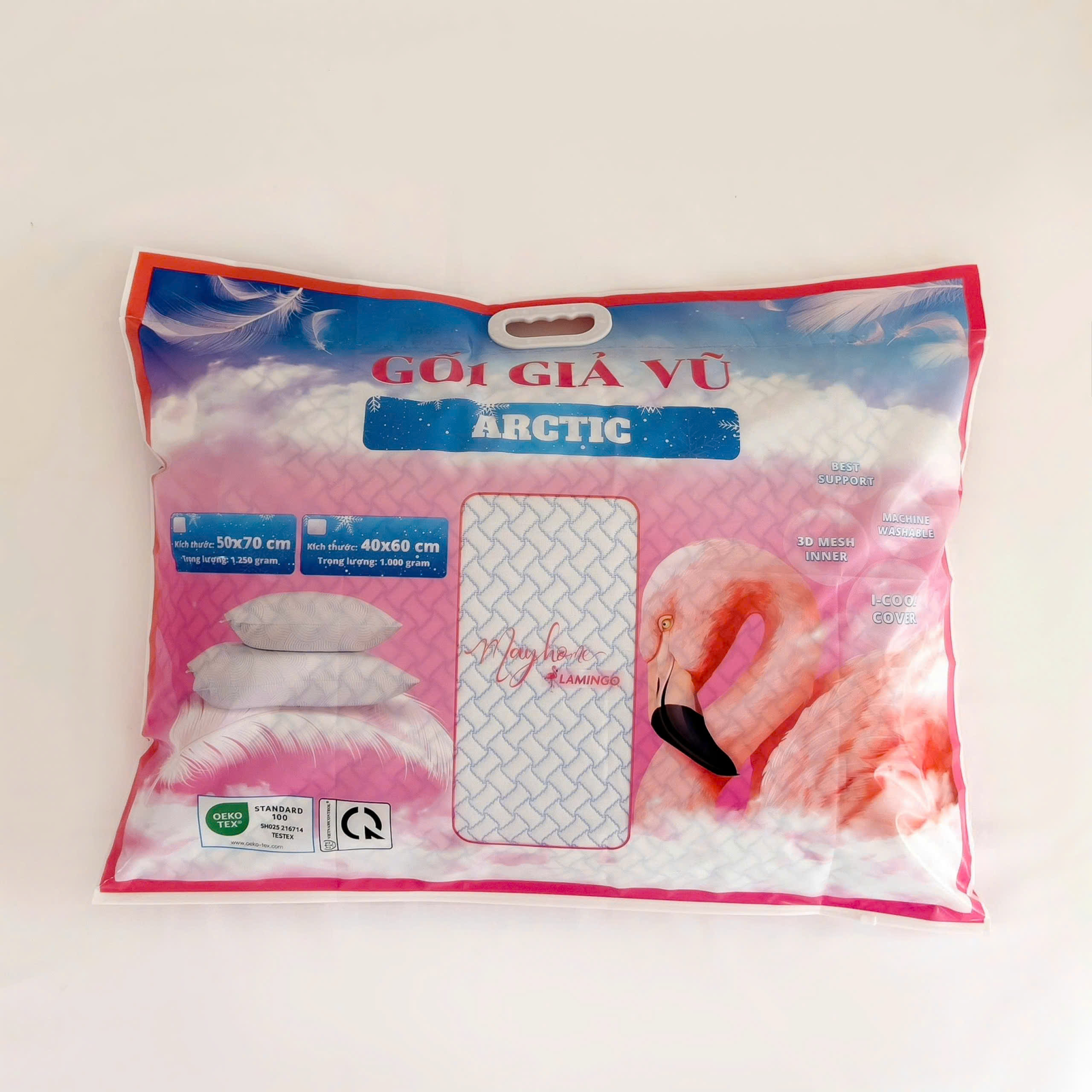 GỐI GIẢ VŨ MAYHOME -  40*60cm (1161)