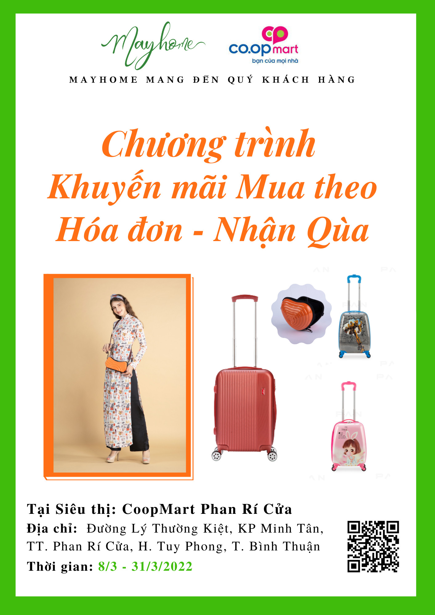 Mua hóa đơn nhận quà liền tay tại Coopmart Phan Rí Cửa